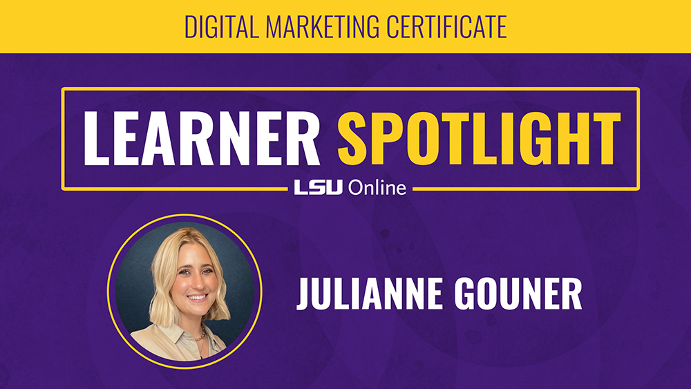 Learner Spotlight: Julianne Gouner